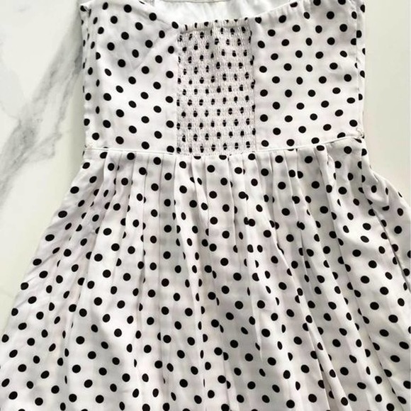 NEW Strapless Polka Dot Dress Size 0 - moving sale! - Picture 3 of 4